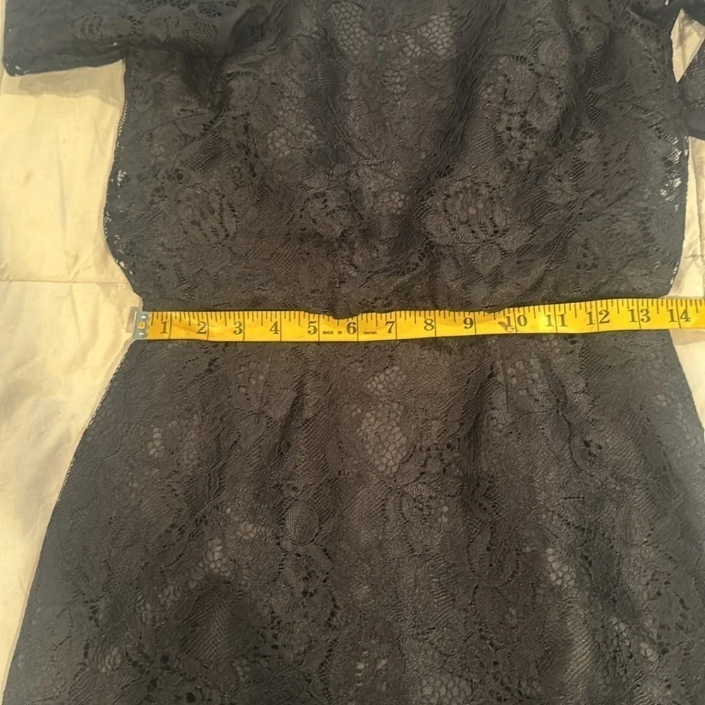 Trina Turk NWT black lace cocktail elegant dress